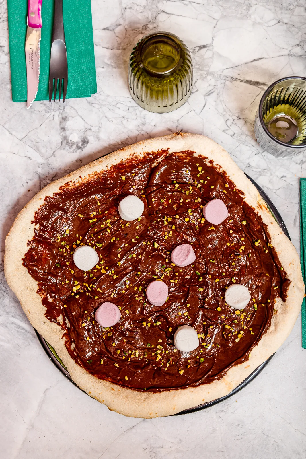 Pizza nutella